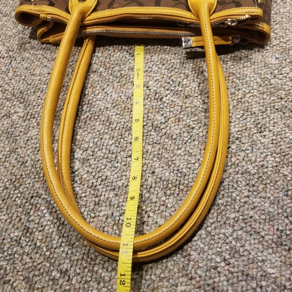 Sophia Caperelli Women's Large Signature Handbag w/Leather trim - Picture 4 of 14